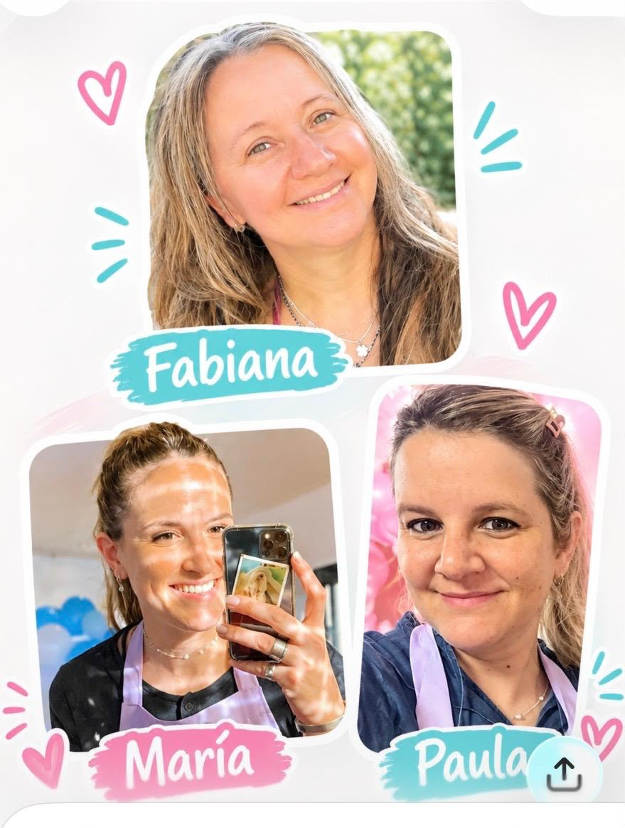 Fabiana, María y Paula - Equipo Bernardina